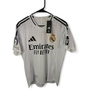 Real Madrid 2024/2025 home player jersey Mbappe